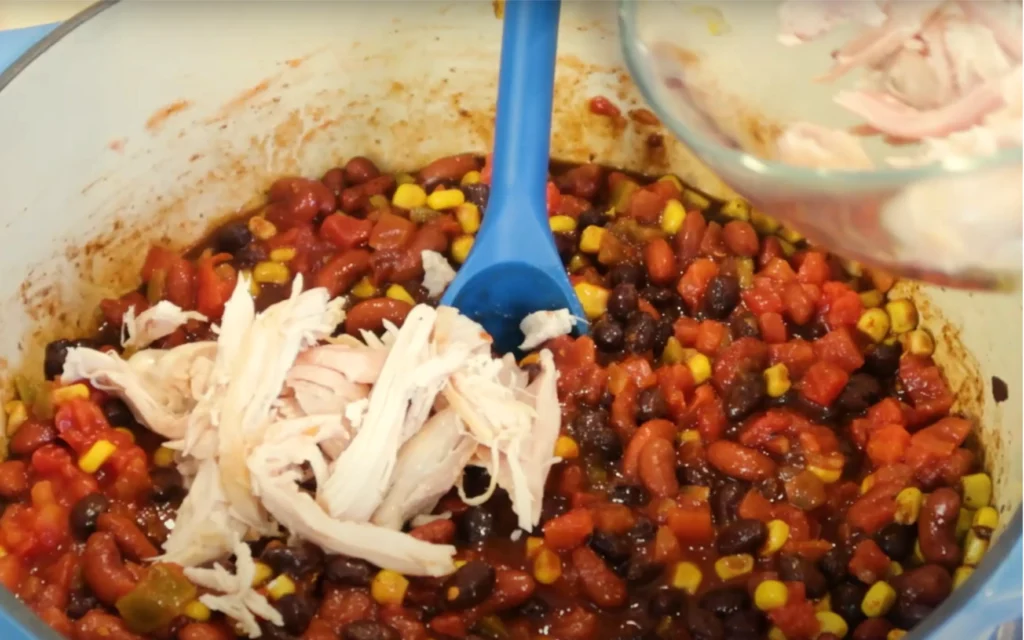 7 can chicken taco soup