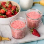 strawberry and banana smoothie