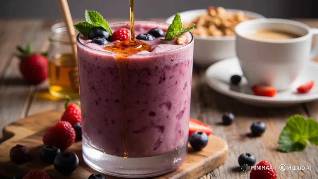 berry smoothie drink