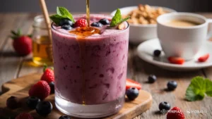 berry smoothie drink