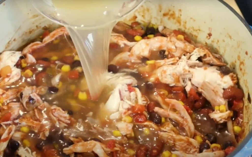 7 can chicken taco soup