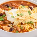 7 can chicken taco soup