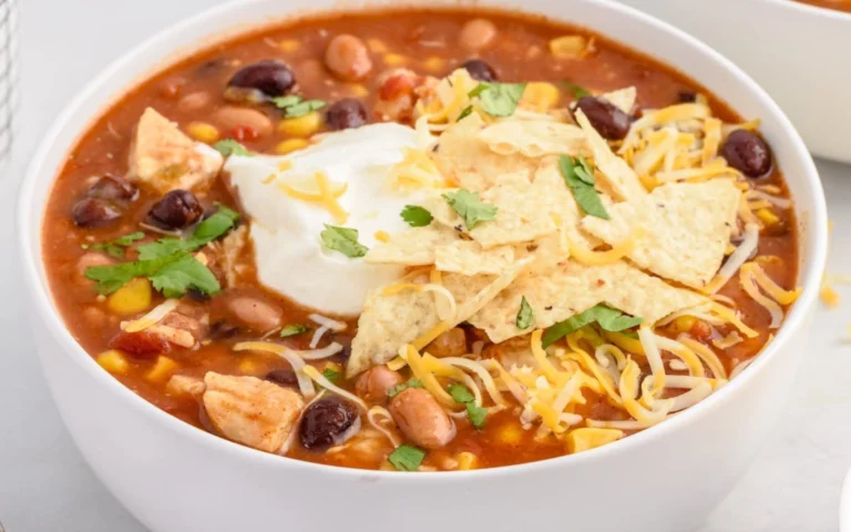 7 can chicken taco soup