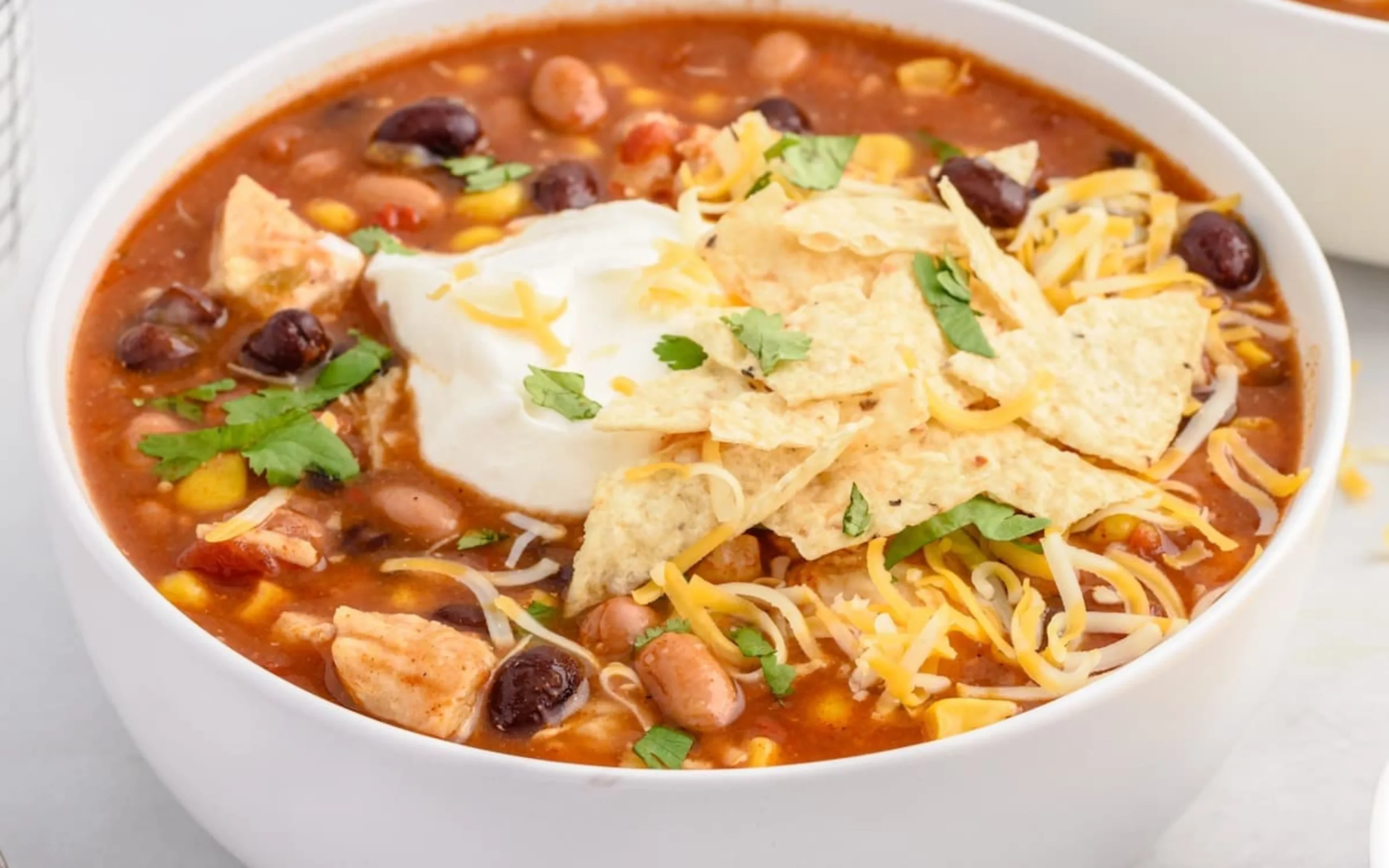 7 can chicken taco soup