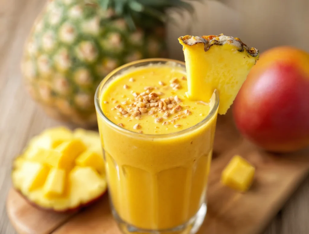 Mango Pineapple smoothie