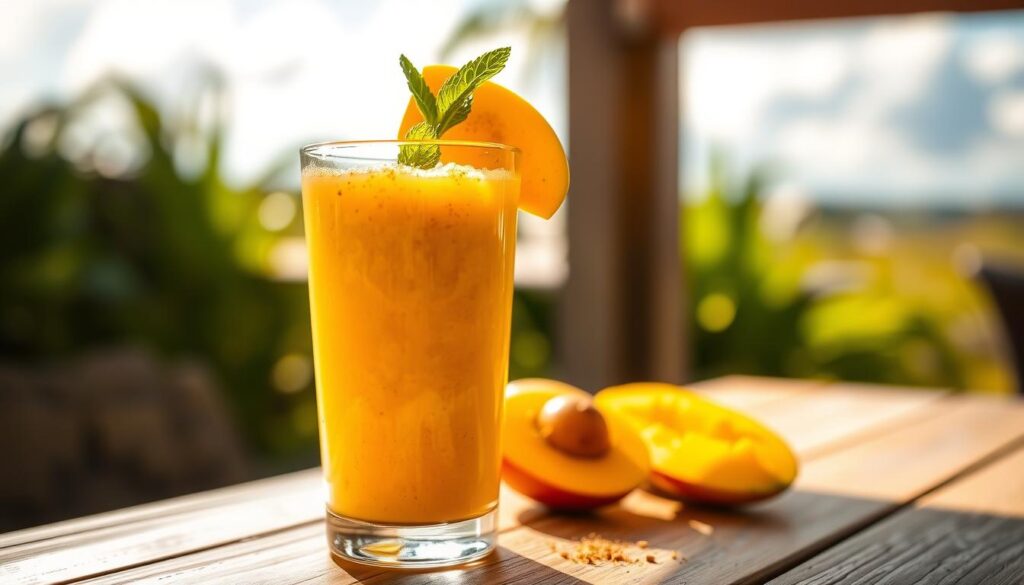 mango smoothie