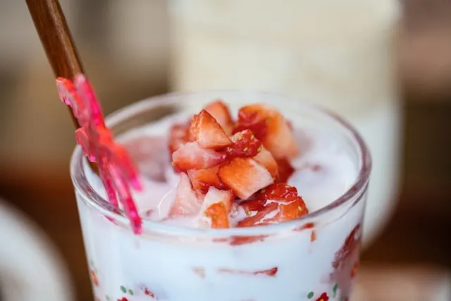 Berry Smoothies with yogurt