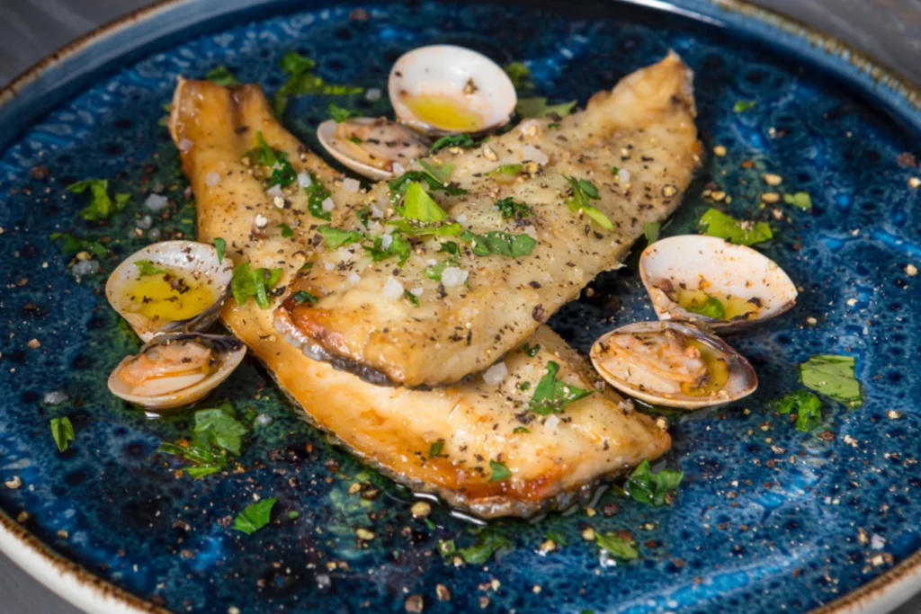 Image of pan-seared branzino fillets Branzino 101