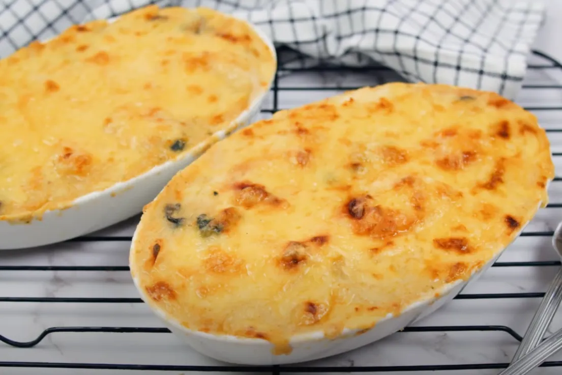 Seafood Casserole Recipe Creamy, Cheesy