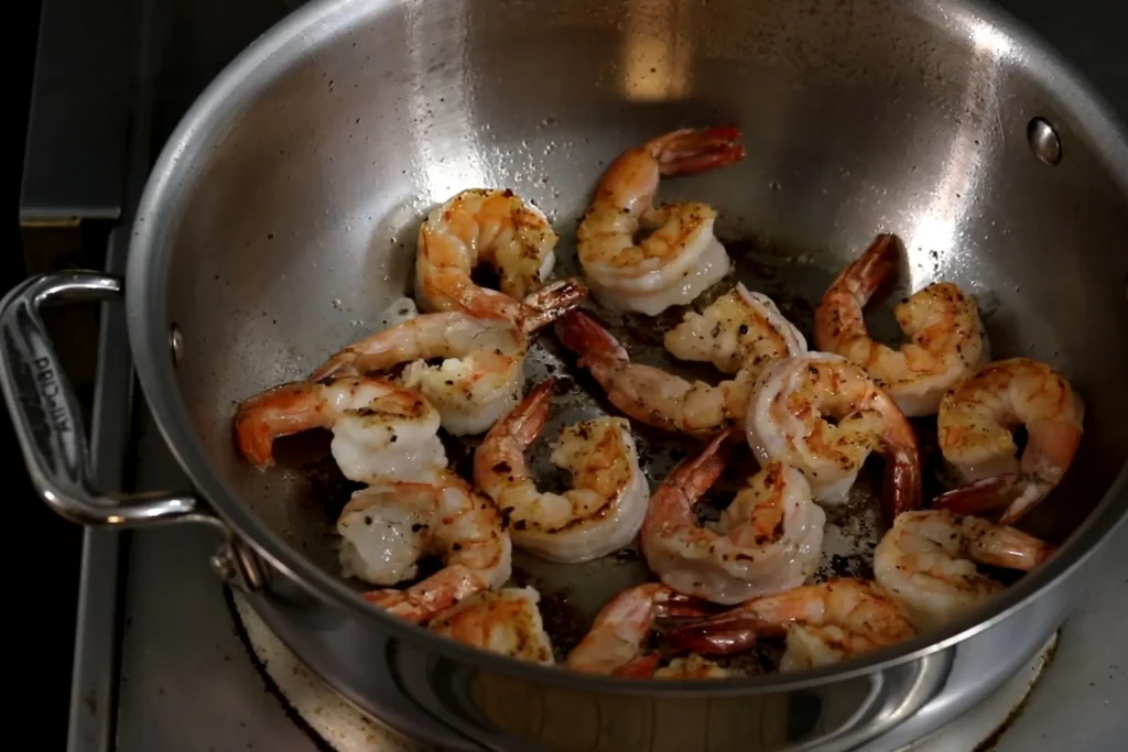 Seafood Pasta Shrimp & Scallops at Home