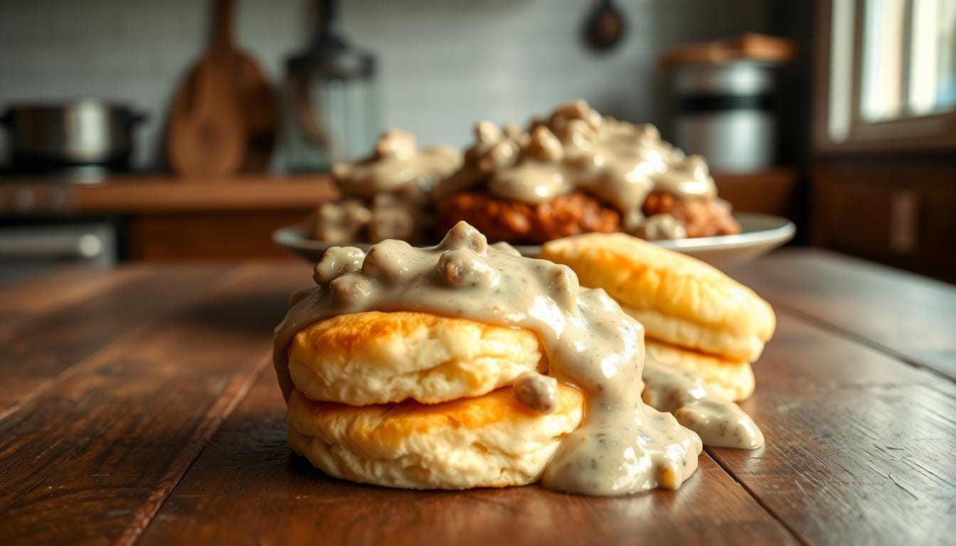 sausage biscuits and gravy recipe