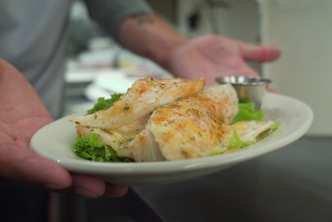 Baked Walleye