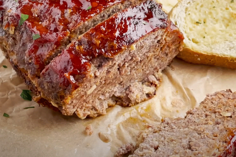 Meatloaf with Onion Soup
