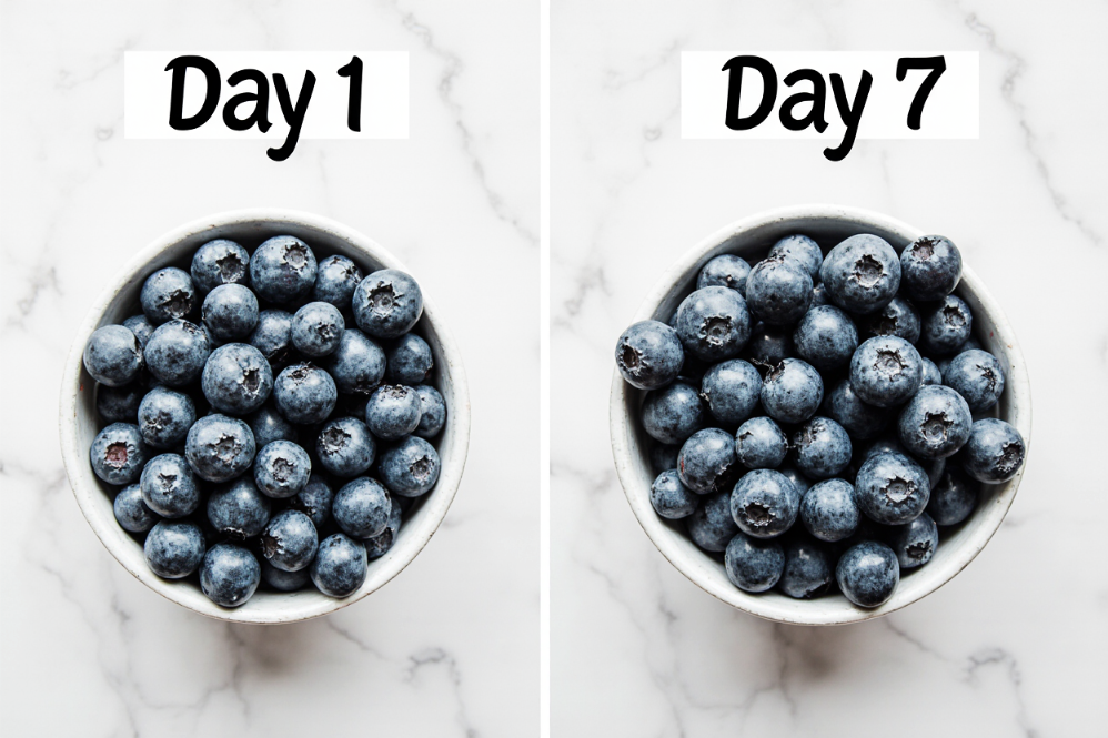 store fresh blueberries
