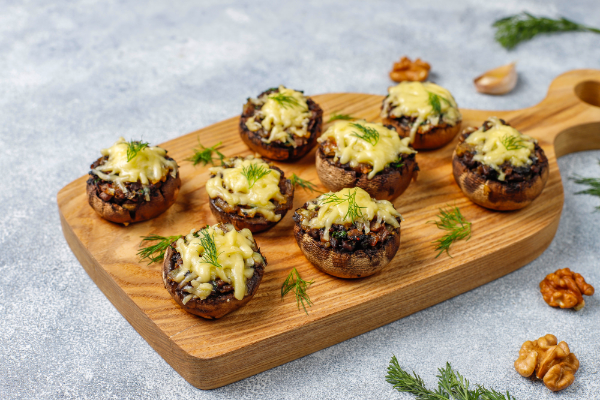 stuffed mushrooms